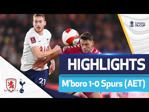 Coburn sends Boro through in FA Cup | HIGHLIGHTS | Middlesbrough 1-0 Spurs (AET)