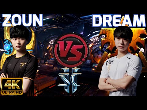 Starcraft 2: Dream [T] v Zoun [P] Quickshot - 4k high Definition - Oxide