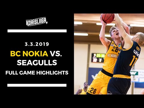BC Nokia vs. Helsinki Seagulls | Full Game Highlights | 3.3.2019