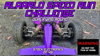 RLAARLO XDKJ-006 Brushless 4S Speed Run - Stock Electronics - Speed Run Challenge Qualifying Round