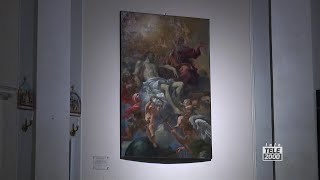 Castelvecchio di Monte Porzio: restaurata la pala d'altare del Borgognone