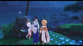 【原神】世界任務——月浴之淵「海祇之眼/海祇之牙/海祇之鳍/海祇之尾」  解除神龕的封印 / 保護地脈鎮石 /  解除鰭的封印 / 擊退唐突登場的愚人眾