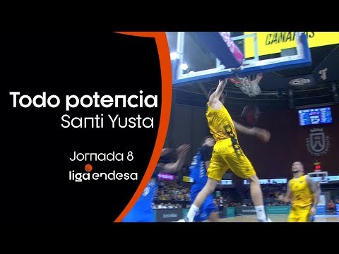 Potencia SANTI YUSTA: ¡matazo! | Liga Endesa 2019-20