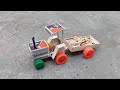 How To Make Tractor At Home DIY Mini Tractor Craft Matchbox