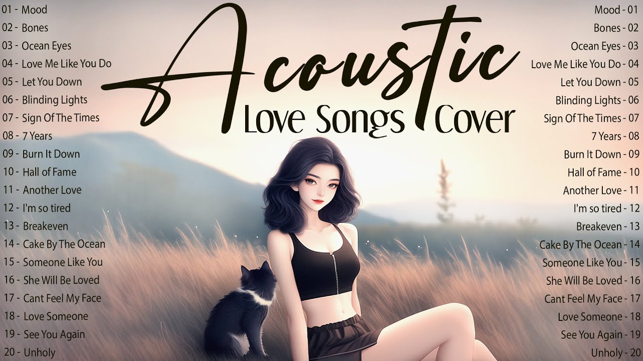 Fresh Acoustic Songs with Lyrics 2025 ☕ English Music 2025 New Songs for Peaceful Morning