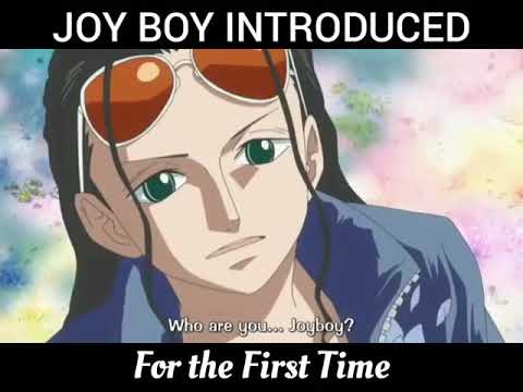 Joy Boy's Name Introduced for the first time by Robin after reading poneglyph in Fishman Island