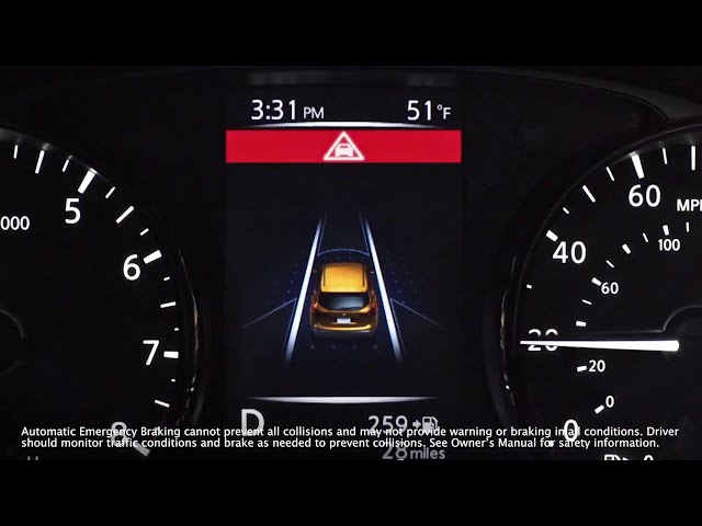 Watch the Nissan AEB video