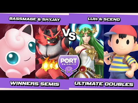 Port 6 Doubles Winners Semis - BassMage & Skyjay Vs. Lui$ & Scend SSBU Ultimate Tournament