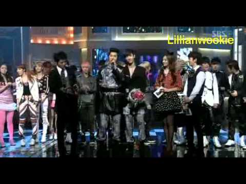 110130  Inki Gayo - TVXQ won.