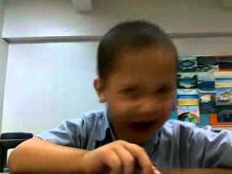 Nayef singing happy birthday in a weird voice