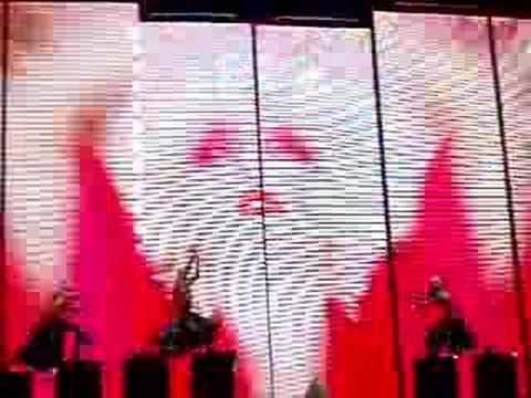 Kylie Minogue Sometime Samurai projection Madrid KylieX2008