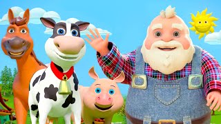 Farmer in the Dell Nursery Rhyme for Kids &amp; Baby Song
