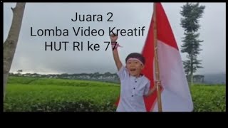 Juara 2 Lomba Video Kreatif HUT RI ke 77 TK Muamalah