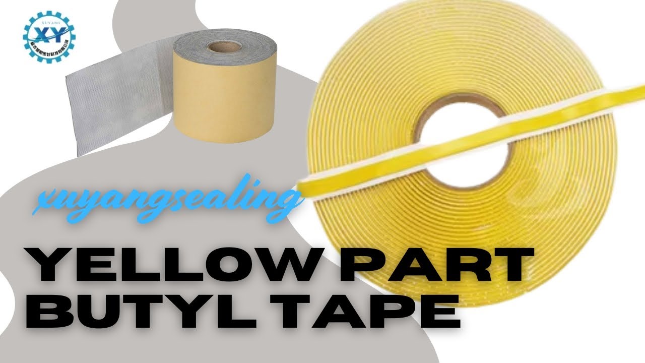 How to use Yellow Part Butyl Tape | Three steps About