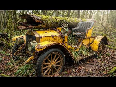 Thumbnail for ASMR Car Restoration 😱 - Abandoned 1903 De Dion Bouton - Full Rebuild by Video c, video, Car, vide