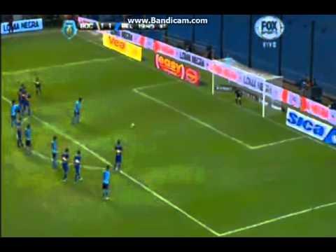 GOAL (Penalty) Lollo L. Boca Juniors 1 - 2 Belgrano ARGENTINA: Primera Division - Torneo Final