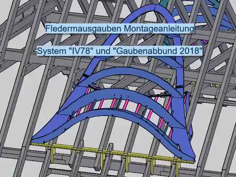 Schulungsfilm. Fledermausgauben Aufbauanleitung "LeitzKlimatrend78" und "Fledermausgaubenabbund2018"