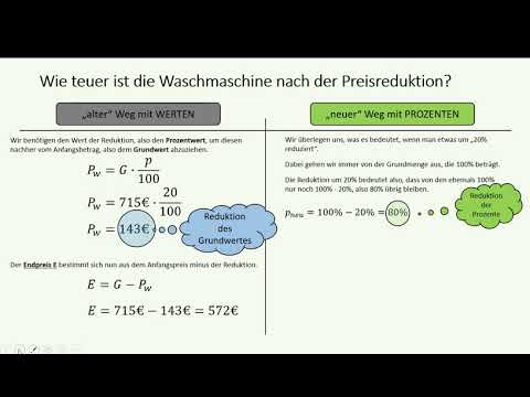 Vermehrter und verminderter Grundwert