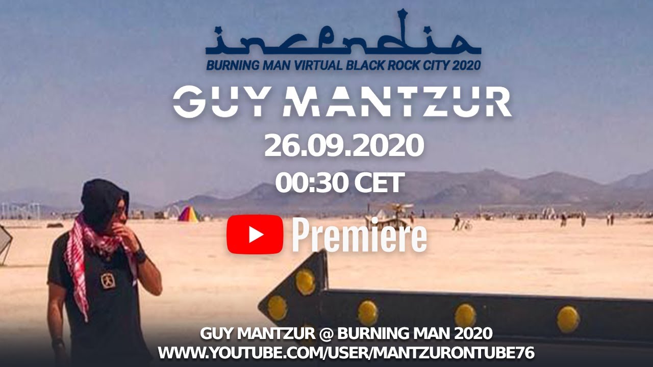Guy Mantzur - Live @ Burning Man x Virtual Black Rock City 2020