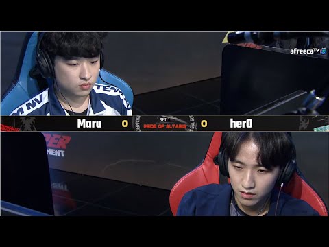 [2022 GSL ST S1] Ro.8 Match2 Maru vs herO
