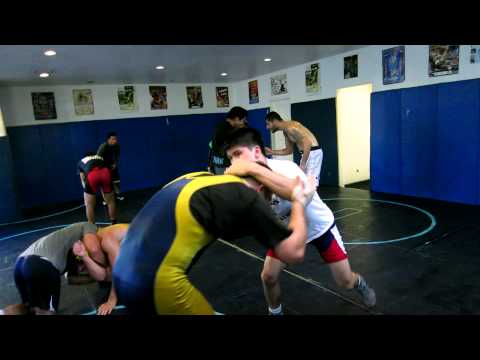 Morgan McIntosh training @SK Golden Boys Wrestling Team