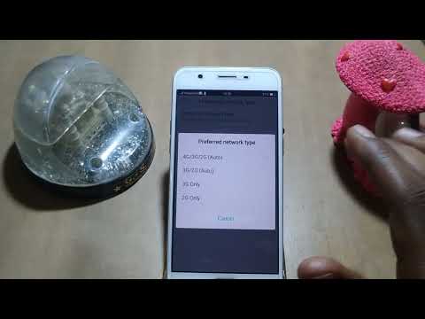 how to set network type oppo A71