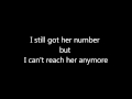 Sammy Kershaw ~  I Can't Reach Her Amymore ~ Lyric