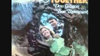 Don Gibson &amp; Sue Thompson -  My Tears Don&#39;t Show