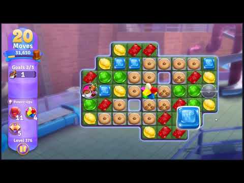 Wonka's World of Candy Level 376 - NO BOOSTERS + FULL STORY 🍫 | SKILLGAMING ✔️