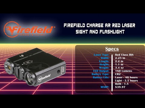 Firefield Charge AR Red Laser Sight and Flashlight