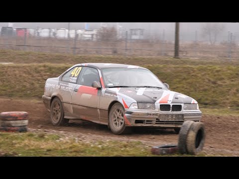 Szymon Sieńko, BMW E36 - próba nr 4 - Szutrowy Puchar Toru Słomczyn - 1 runda - 10.02.2024