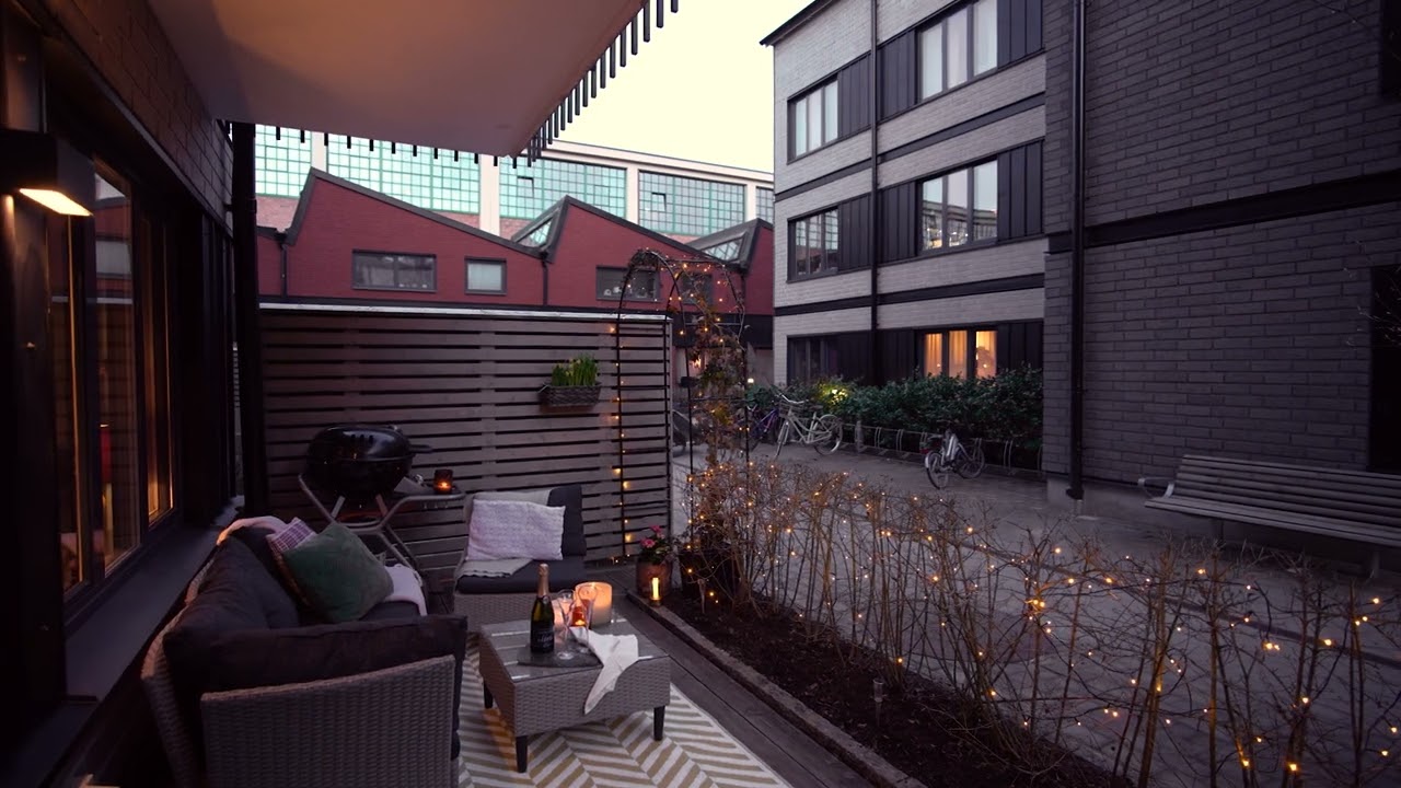 3 rum Lägenhet på Turbinvägen 5D Nacka - Järla Sjö Nacka kommun - video