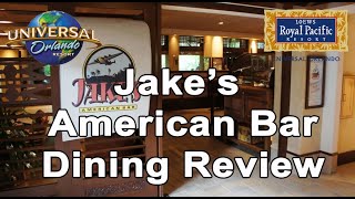 Jakes American Bar - Dining Review