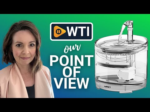 NPET Cat Water Fountain - WTI product video review