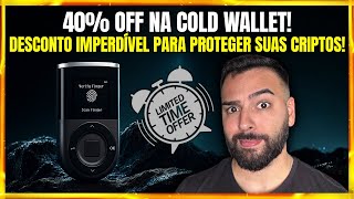 Dcent Cold Wallet entra em Black Friday com 40% OFF (Preço Histórico)