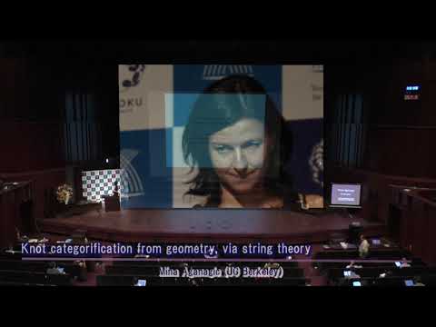 Knot categorification from geometry, via string theory - Mina Aganagic