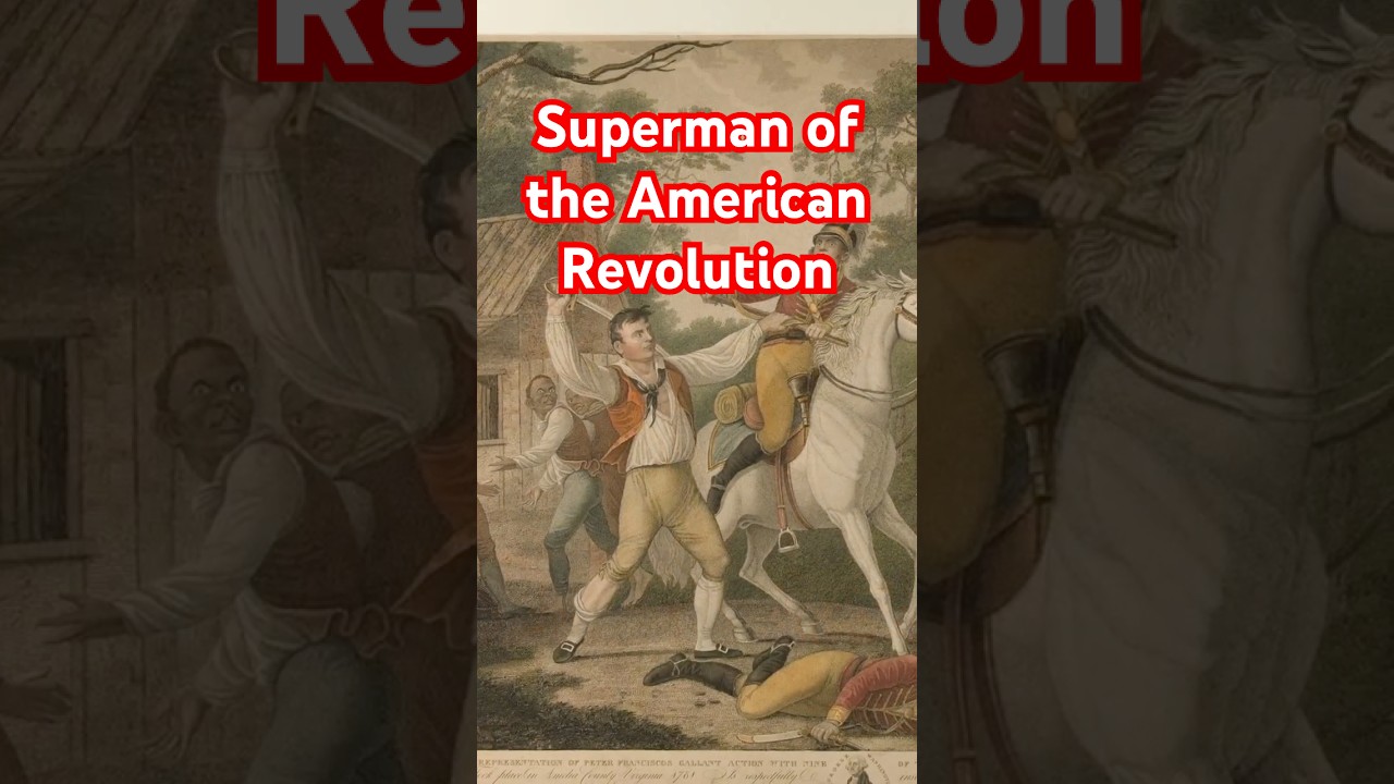 Peter Francisco The Superman of the American Revolution #history #travel #americanrevolution