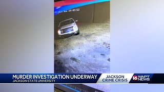 Surveillance video of murder suspect sparks questions