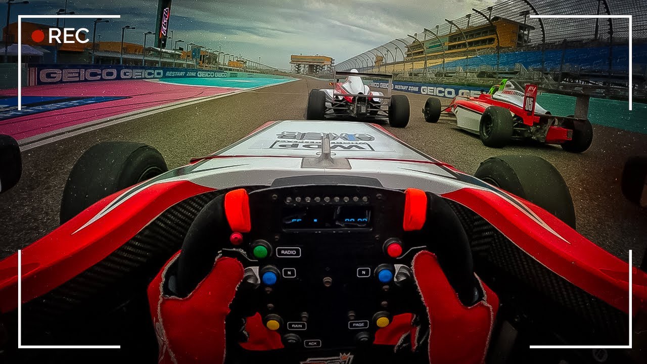 Onboard an F4 Car at Homestead Miami 1 Onboard an F4 Car at Homestead Miami