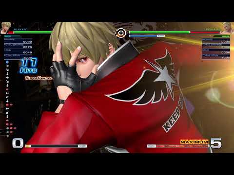The King of Fighters XIV   Rock Howard Practical Max Mode Combos