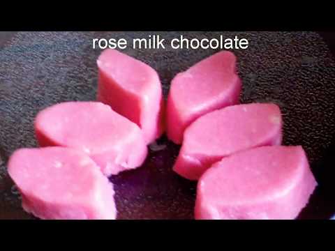 Rose milk chocolate