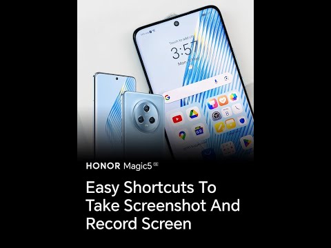 HONOR Magic5 | Easy Shortcuts To Take Screenshot