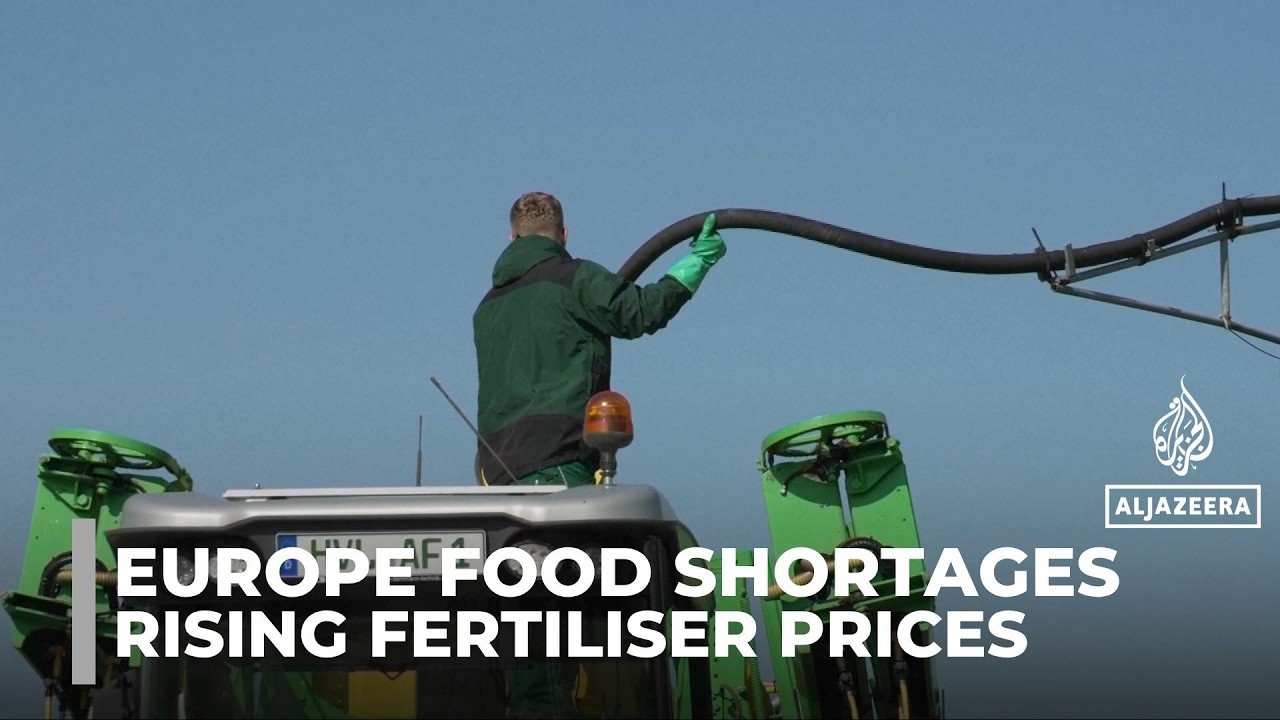 Farmers warn of food shortages in Europe: Fuel and fertiliser prices rise amid the war on Iran