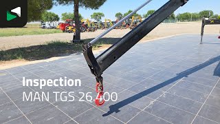 Camion plateau MAN TGS 26.400 6X2 Grua Palfinger PK23001 EH Retarder Eje elevable E | Image 4 - Autoline