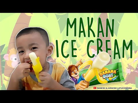 ARNESH MAKAN ICE CREAM PINKFONG BANANA