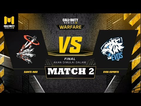SAINTS VS EVOS MATCH 2 - FINAL CODM WARFARE