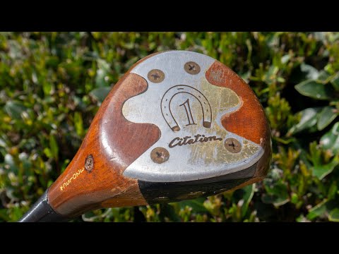 1977 HB Powerbilt Citation Persimmon Driver - The Vintage Golfer