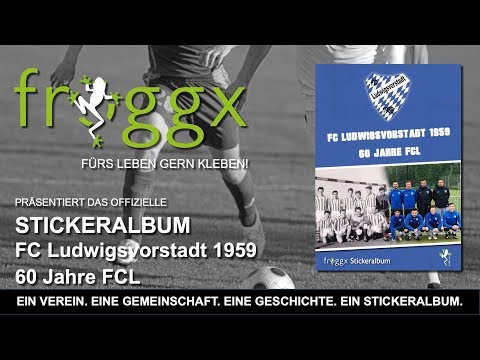 froggx Stickeralbum des FC Ludwigsvorstadt 1959