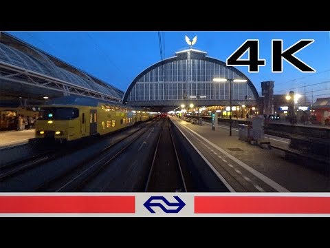 After sunset ride 4K CABVIEW HOLLAND Uitgeest - Amsterdam SGM 21jan 2019