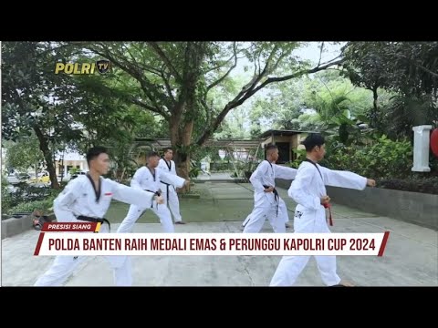 POLDA BANTEN BERHASIL RAIH MENDALI EMAS DAN PERUNGGU